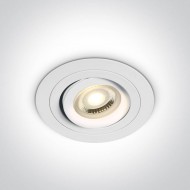 Точечный светильник ONE Light The Dual Ring Range Aluminium 11105ABG/W