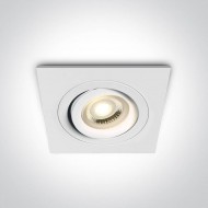 Точечный светильник ONE Light The Dual Ring Range Aluminium 51105ABG/W
