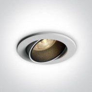 Точковий світильник ONE Light The Interchangable Rings Range Aluminium 11107K/W/W