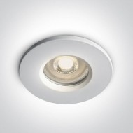 Точковий світильник ONE Light The IP65 Bathroom Range Aluminium 10105R1/W