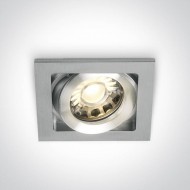 Точковий світильник ONE Light Natural Aluminium Square 51105B/AL
