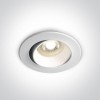 alt_imageТочковий світильник ONE Light Round Clip in Range Aluminium 11105B1/W