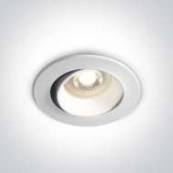Точковий світильник ONE Light Round Clip in Range Aluminium 11105B1/W