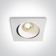 Точечный светильник ONE Light The Square Clip In Range Aluminium 51105D7/W