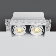 Точковий світильник ONE Light The Trimless GU10 Square Range 51020TR/W