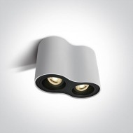 Точковий світильник ONE Light GU10 Adjustable Cylinders Aluminium ..