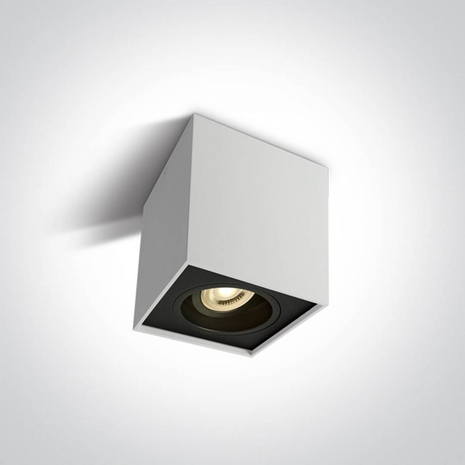 alt_image Точечный светильник ONE Light GU10 Adjustable Square Cylinders Aluminium 12105YA/W