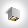 alt_imageТочечный светильник ONE Light GU10 Decorative Square Cylinders Aluminium 12105TA/W
