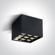 Точковий світильник ONE Light Mirror Square Boxes 12906B/B/W