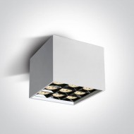 Точковий світильник ONE Light Mirror Square Boxes 12906B/W/W