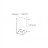 Точковий світильник ONE Light Surface Shop Square Boxes Aluminium 12107B/W/W alt_image