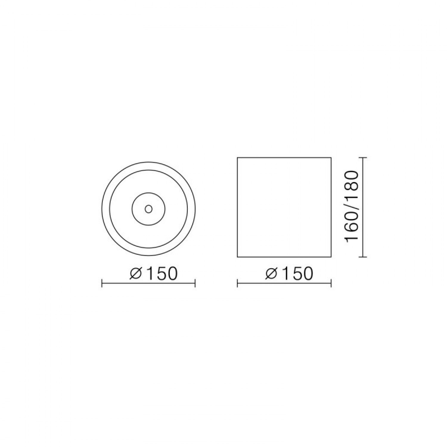 Точечный светильник Italux Luna WG-706RBK-WW70