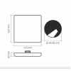 Точечный светильник videx 15W 4000K 220V VLE-DLFS-154 alt_image