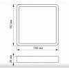Точечный светильник videx 18W 5000K White VL-DLSS-185 alt_image