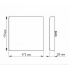 Точечный светильник videx 24W 4100K  VL-DLFS-244 alt_image