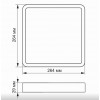 Точечный светильник videx 24W 5000K White VL-DLSS-245 alt_image