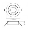 Точечный светильник videx  VL-SPF27R-W alt_image