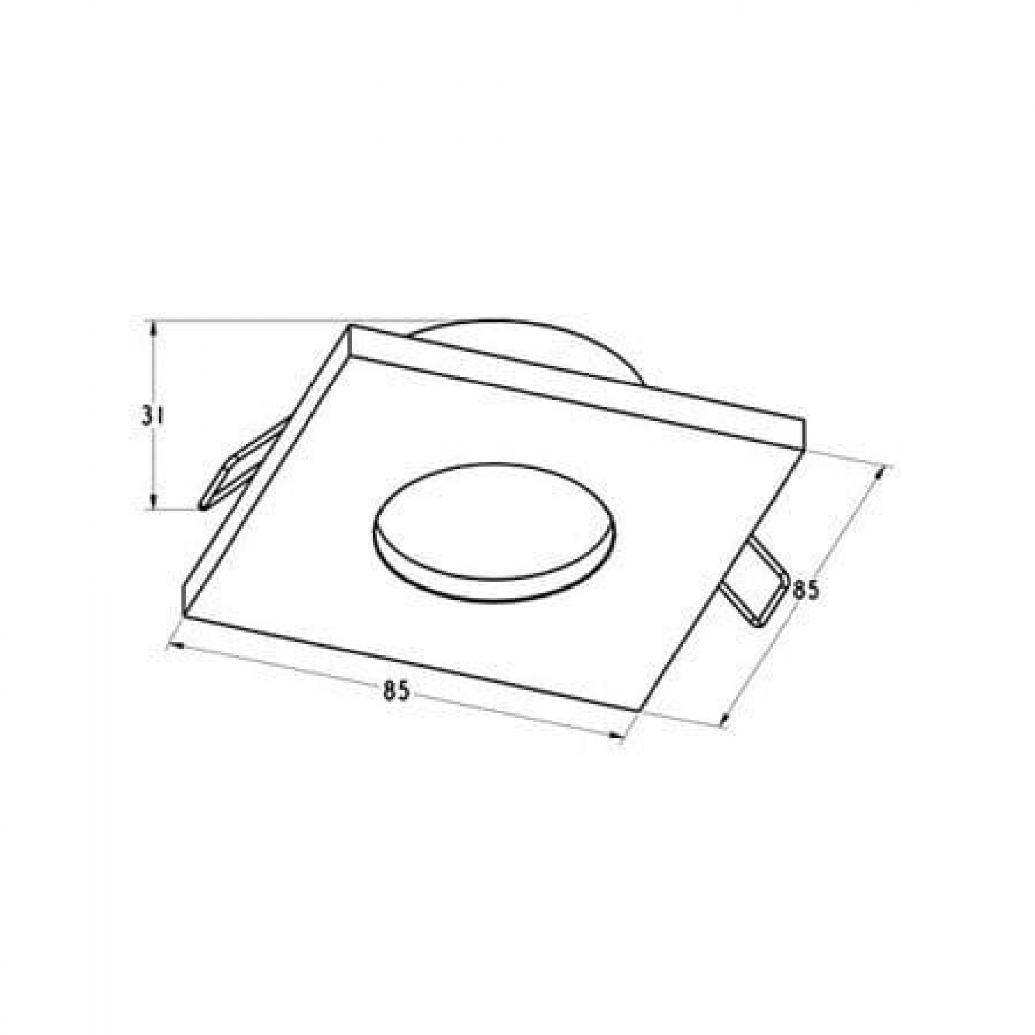Точечный светильник Zuma Line CHIPO ARGU10-031-N