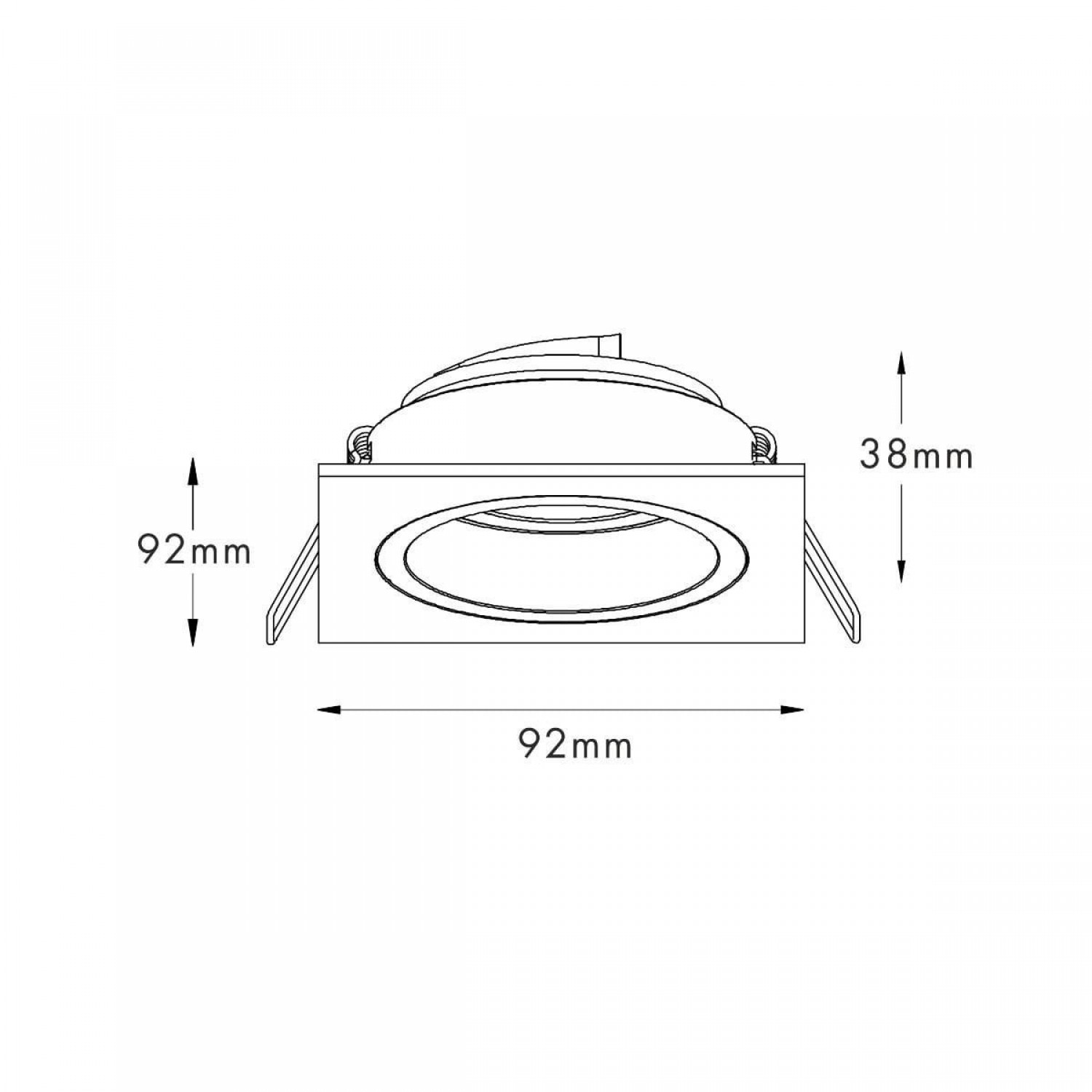 Точечный светильник Zuma Line CHUCK 92703-N