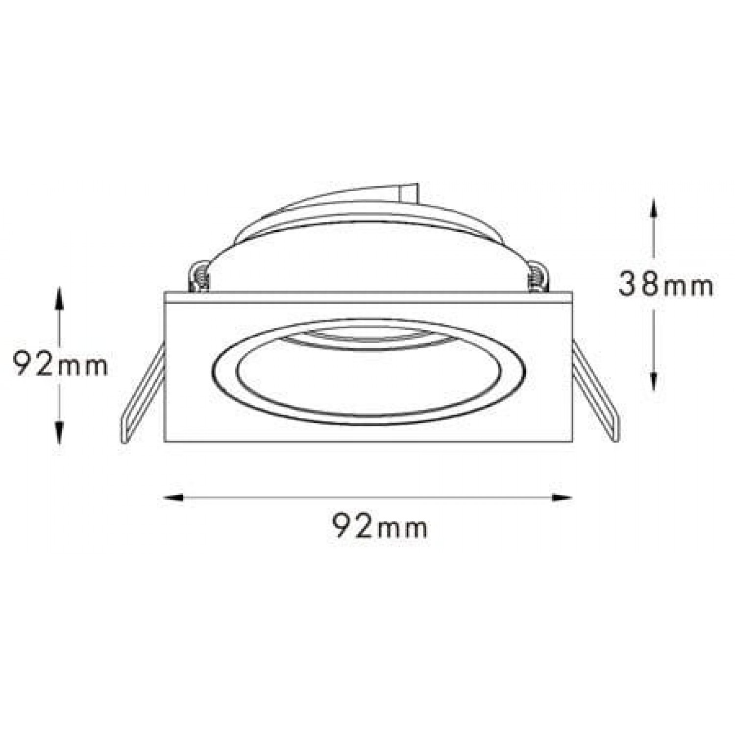 Точечный светильник Zuma Line CHUCK 92704-N