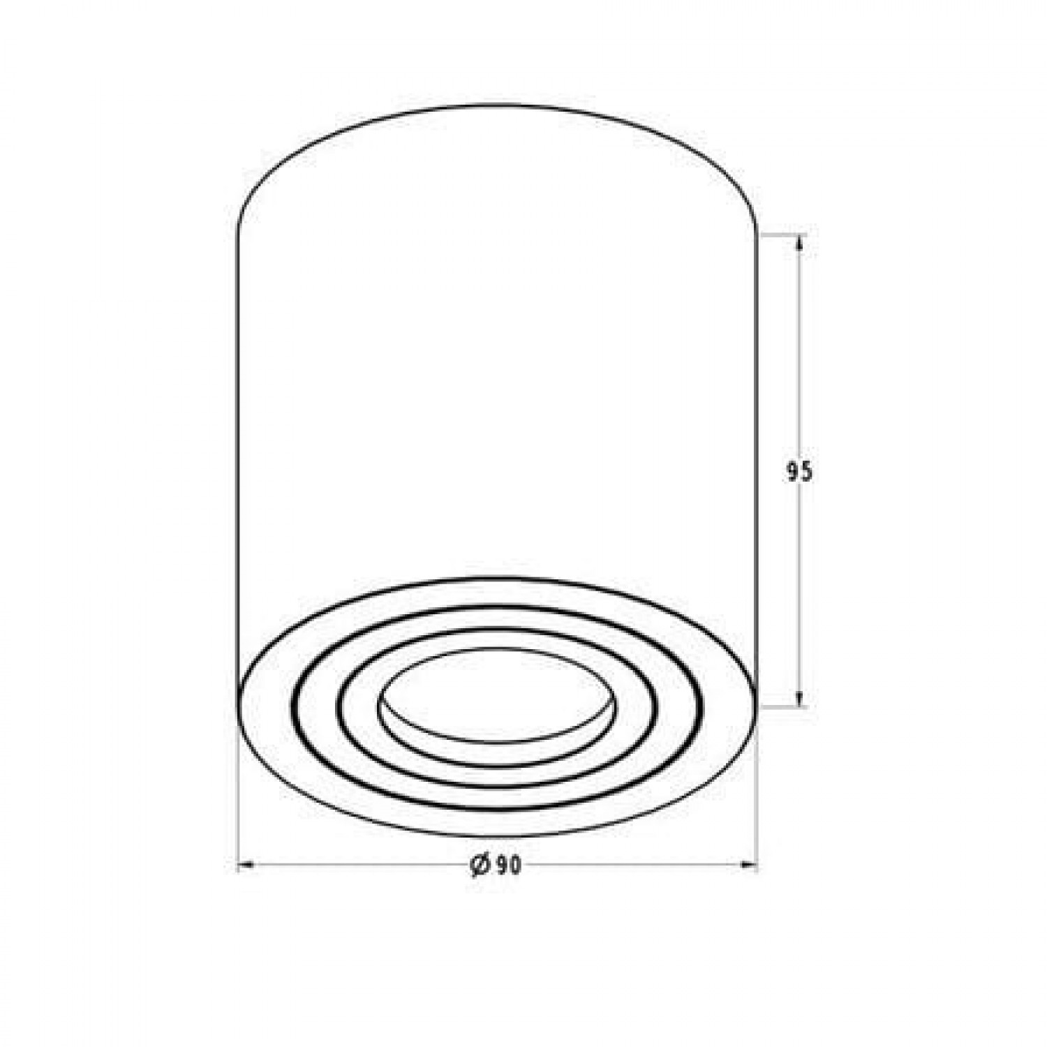 Точечный светильник Zuma Line RONDOO ACGU10-158-N