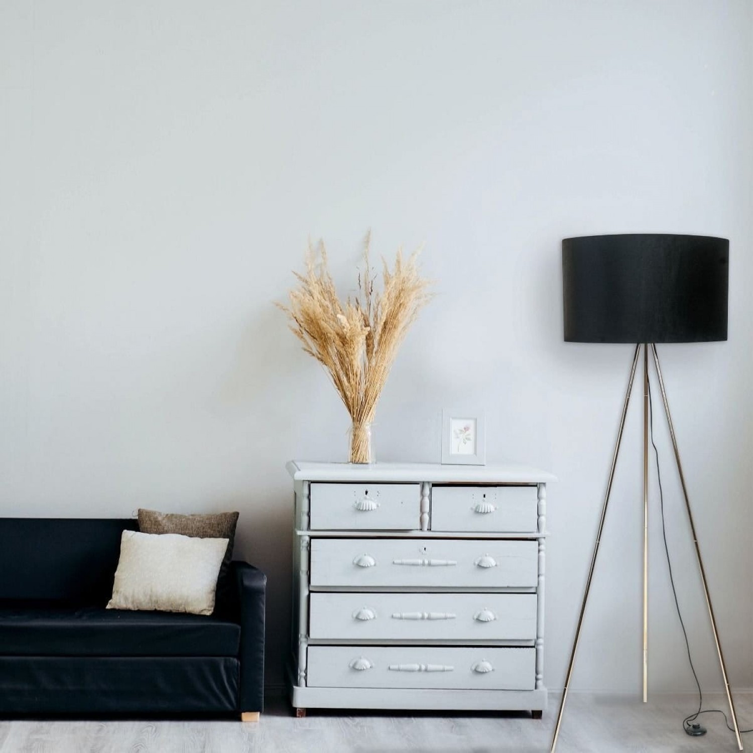 Торшер Zuma Line INGA H06-GD-BK