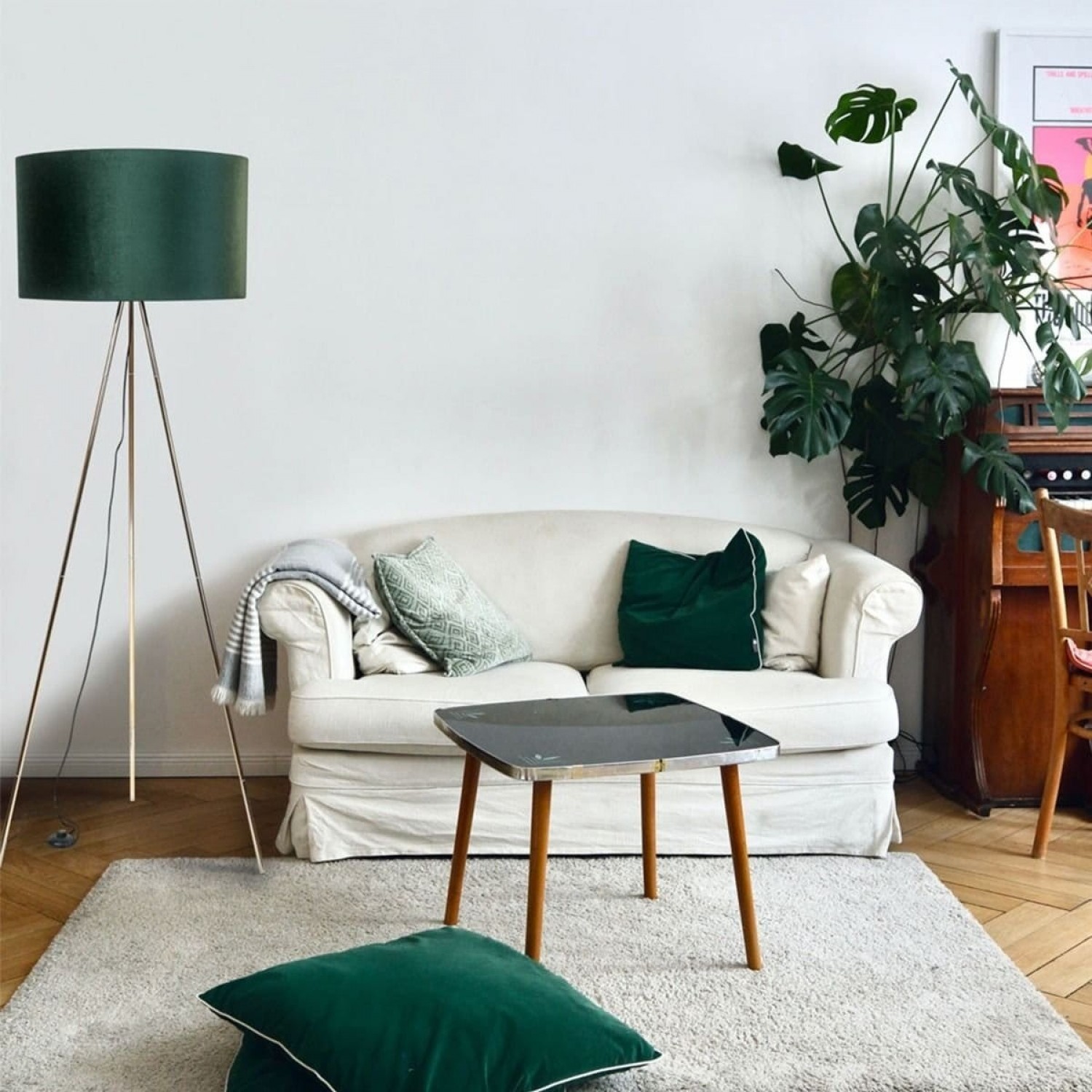 Торшер Zuma Line INGA H06-GD-GR