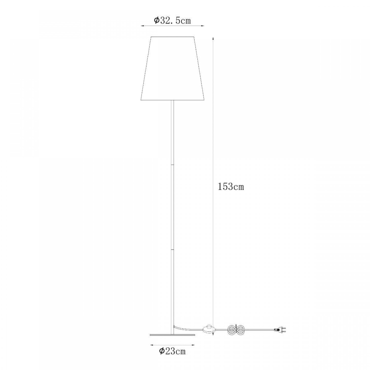 Торшер Zuma Line RIVA A4003