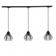 Трековий світильник Atmolight Track-3 Bevel TP165-1000-3 Black ..