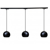 Трековий світильник Atmolight Track-3 Bowl TP150-1000-3 Black 5011811