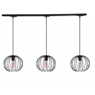 Трековий світильник Atmolight Track-3 Globe TP270-1000-3 Black ..