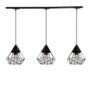 Трековий світильник Atmolight Track-3 Quarz TP220-1000-3 Black ..