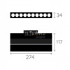 Трековий світильник Elekomp Track Світильник Книга 30° 2700К-5700K WIFI / Tunable White 246288 alt_image