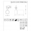 Трековий світильник Ideal Lux QUICK 15W CRI80 30° 3000K WH DALI 249681 alt_image