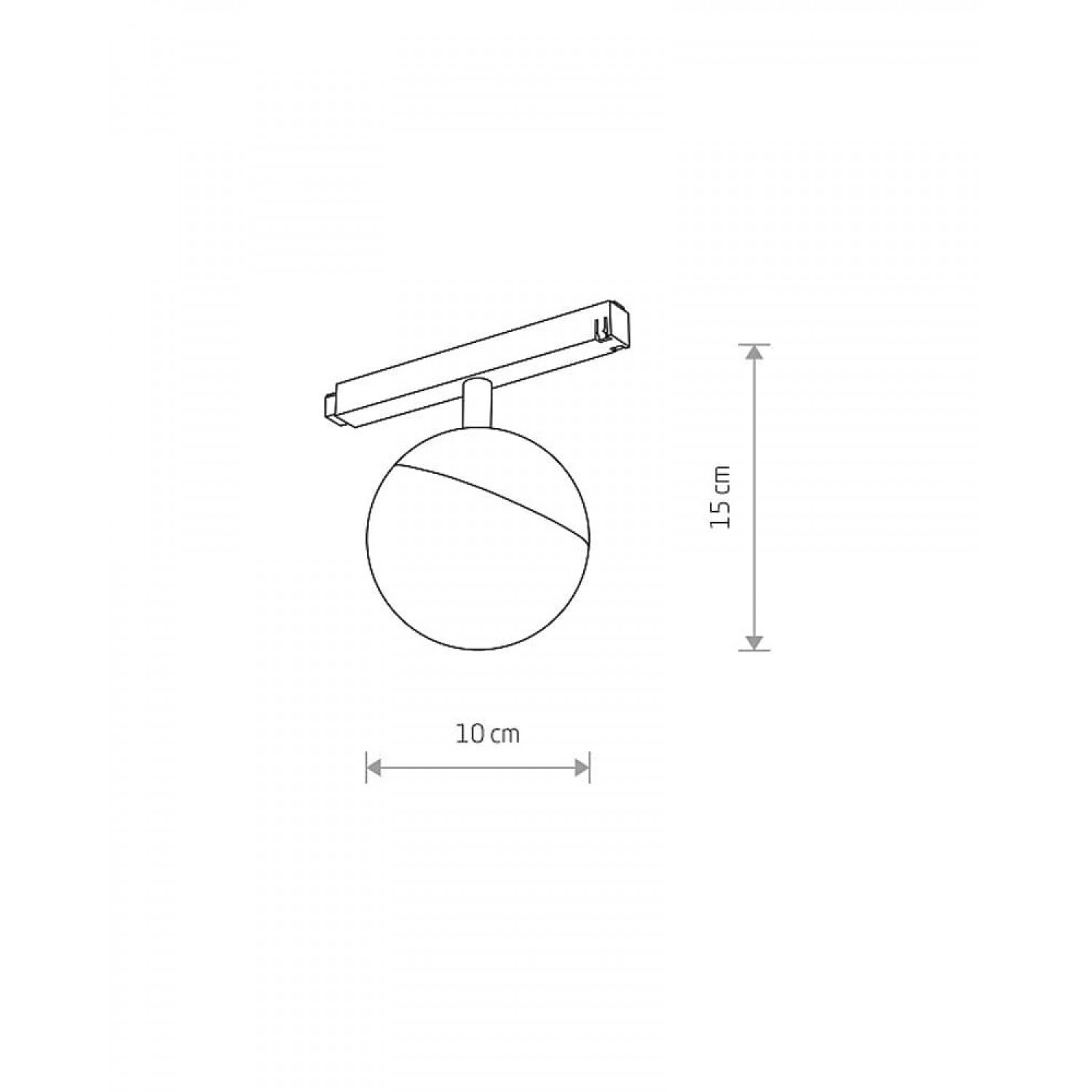 Трековый светильник Nowodvorski LVM Lid Led 8w 10152