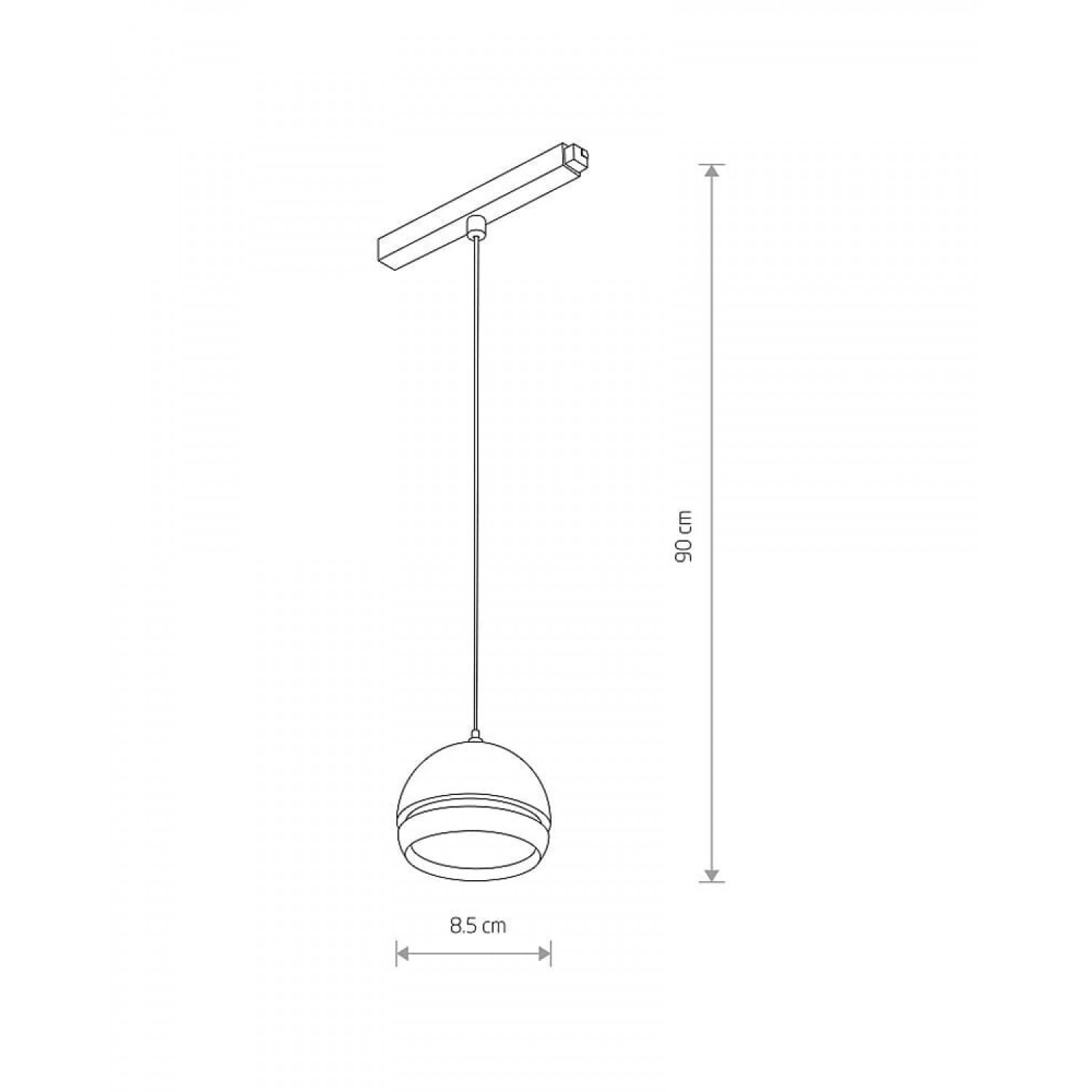 Трековый светильник Nowodvorski LVM Slot Led 8w 10155