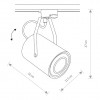 Трековый светильник Nowodvorski PROFILE BIT US 9018 alt_image