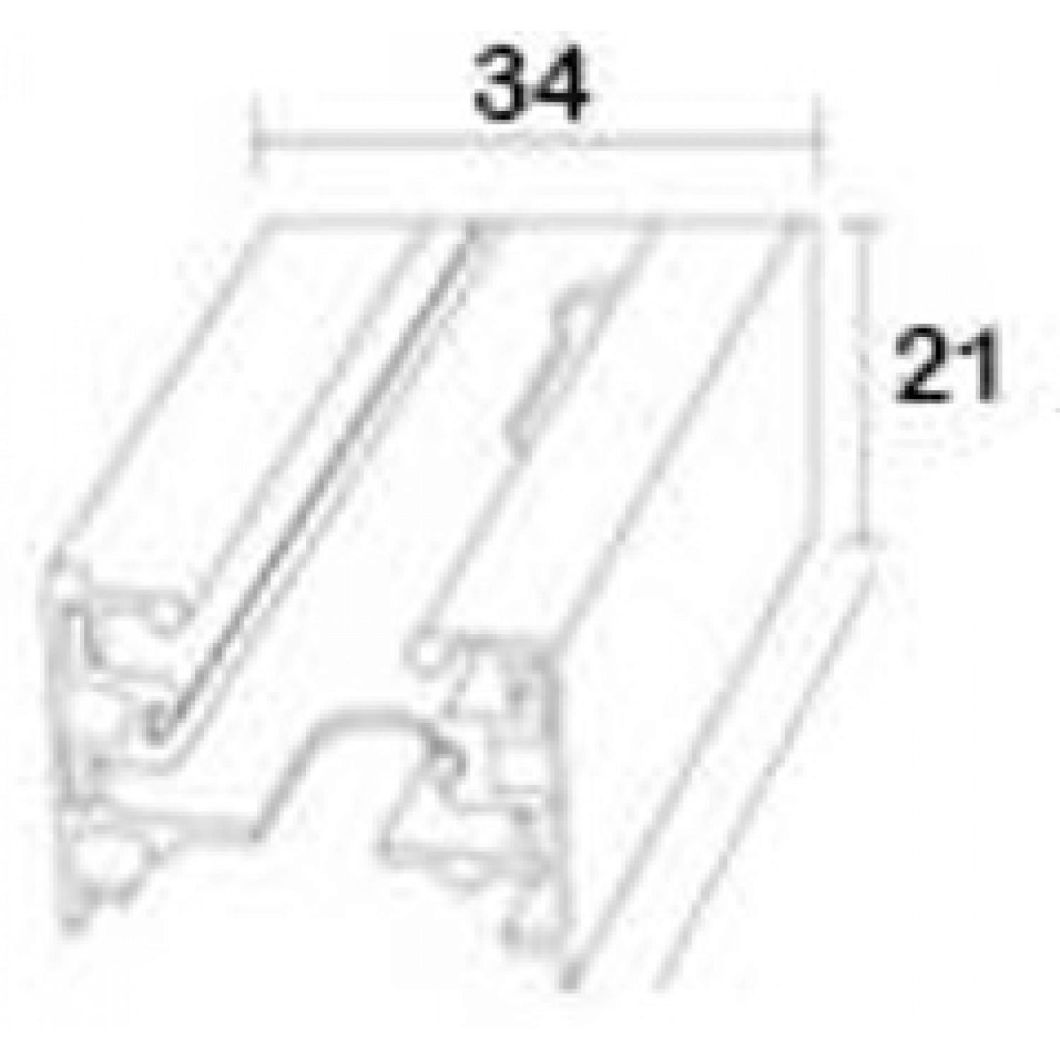 Трековый шинопровод Friendlylight Reinforced WH FL6201
