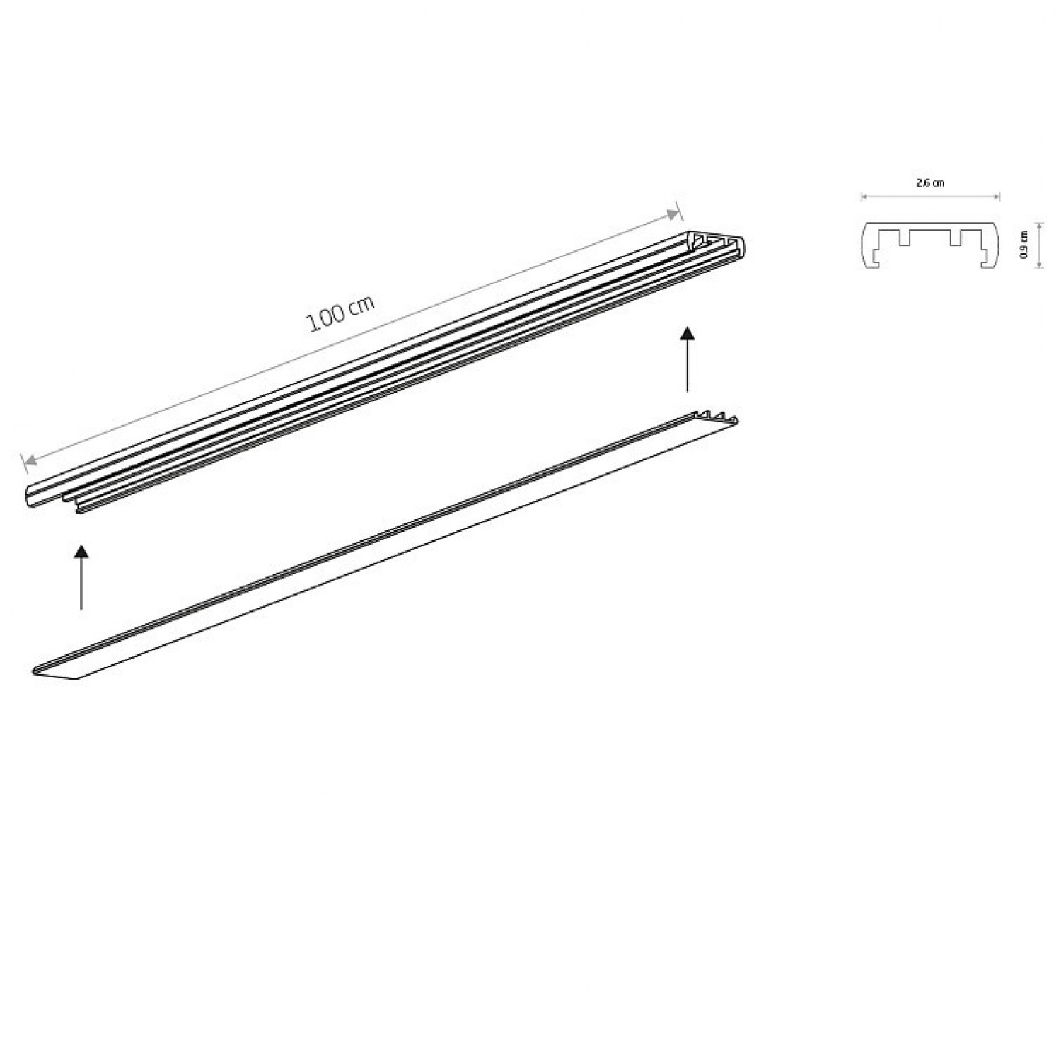 Трековый шинопровод Nowodvorski UT-LVM 11320 фото 6 Трековый шинопровод Nowodvorski UT-LVM 11320