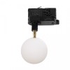 alt_imageТрековый светильник Zuma Line ALI WALL LAMP, black adapter, 3-PHASE TRACK 9020BK
