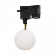 Трековий світильник Zuma Line ALI WALL LAMP, black adaptor, 1-PHASE TRACK 9050BK