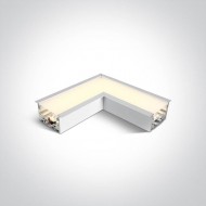 Кутник для лінійного світильника ONE Light Recessed LED Linear Profiles 38152RC/W/W