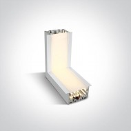 Кутник для лінійного світильника ONE Light Recessed LED Linear Profiles 38152RL/W/W