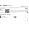 Вуличний світильник AZzardo ALF SQUARE 3000K BK AZ4465 alt_image