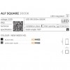 Вуличний світильник AZzardo ALF SQUARE 3000K DGR AZ4466 alt_image