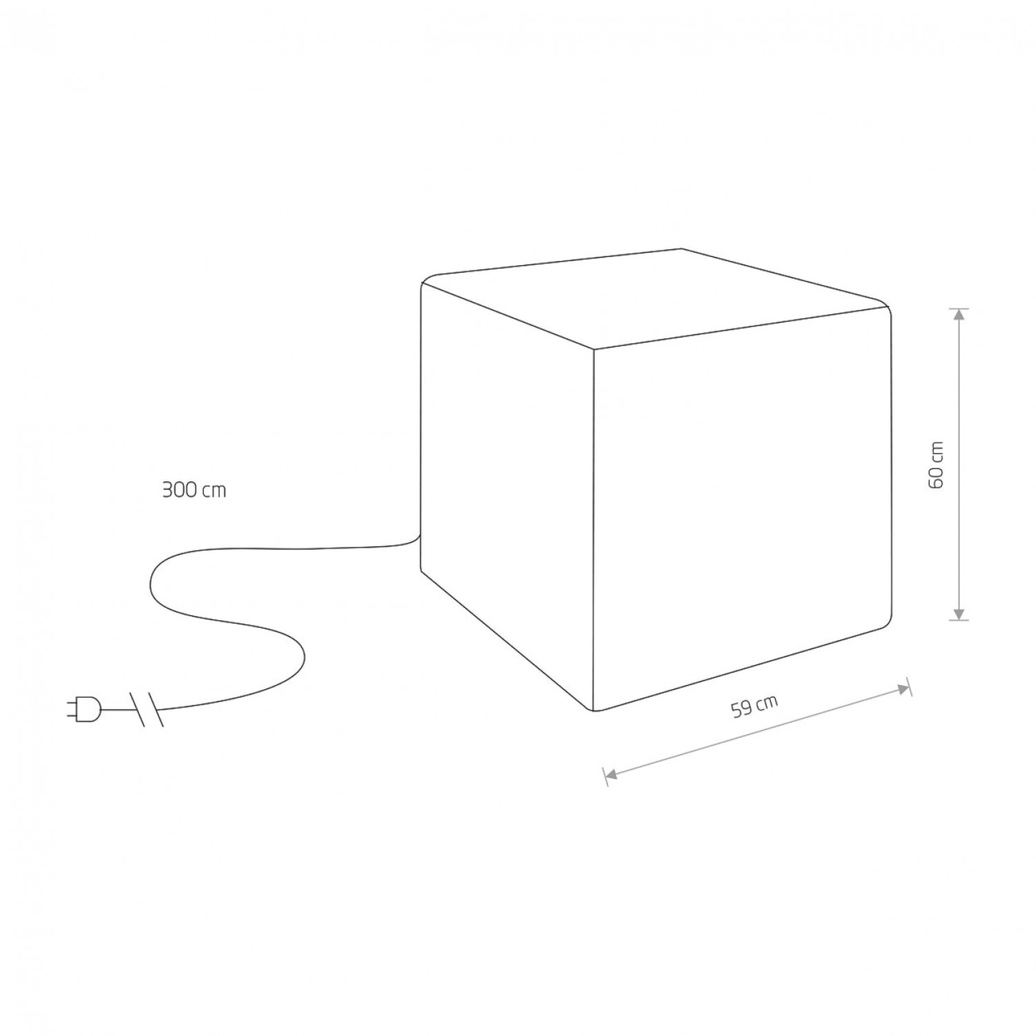 Вуличний світильник Nowodvorski CUMULUS CUBE L 8965