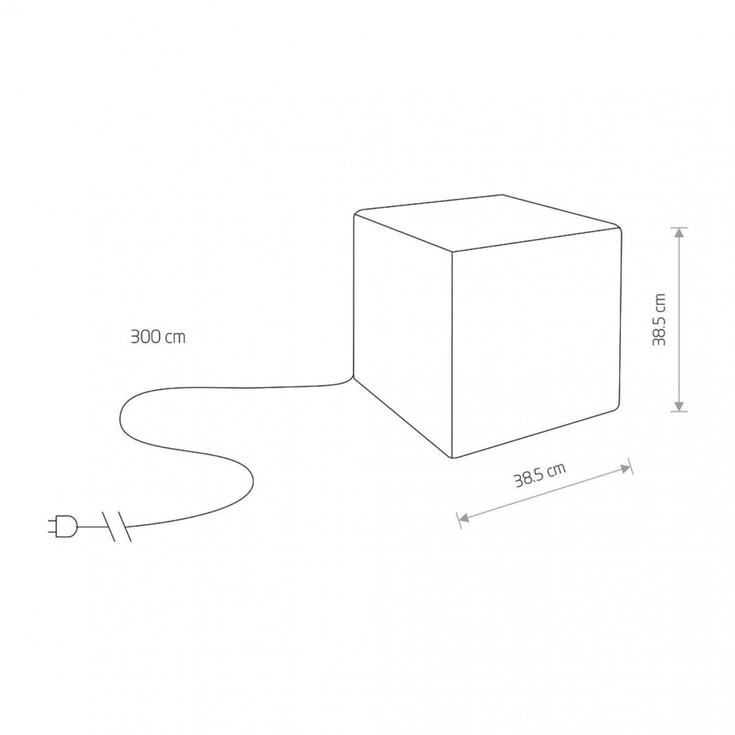 Вуличний світильник Nowodvorski CUMULUS CUBE M 8966