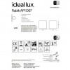 Вуличний світильник Ideal Lux Rubik ap1 d07 4000k 269214 alt_image