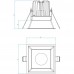 Врізний точковий світильник Astro Minima Square IP65 Fire-Rated LED 1249014
