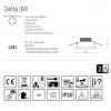Точковий світильник Ideal Lux DELTA 3W 4000K 062396 alt_image